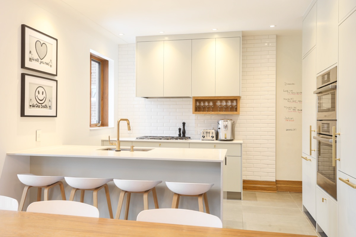 Rénovation de cuisine moderne, Grand Montréal